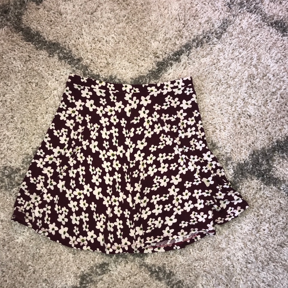 Floral Mini Skirt